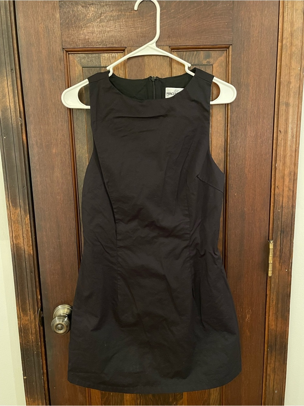 Princess Polly Yumiko Tall Romper Black Size US 6 Tie Back